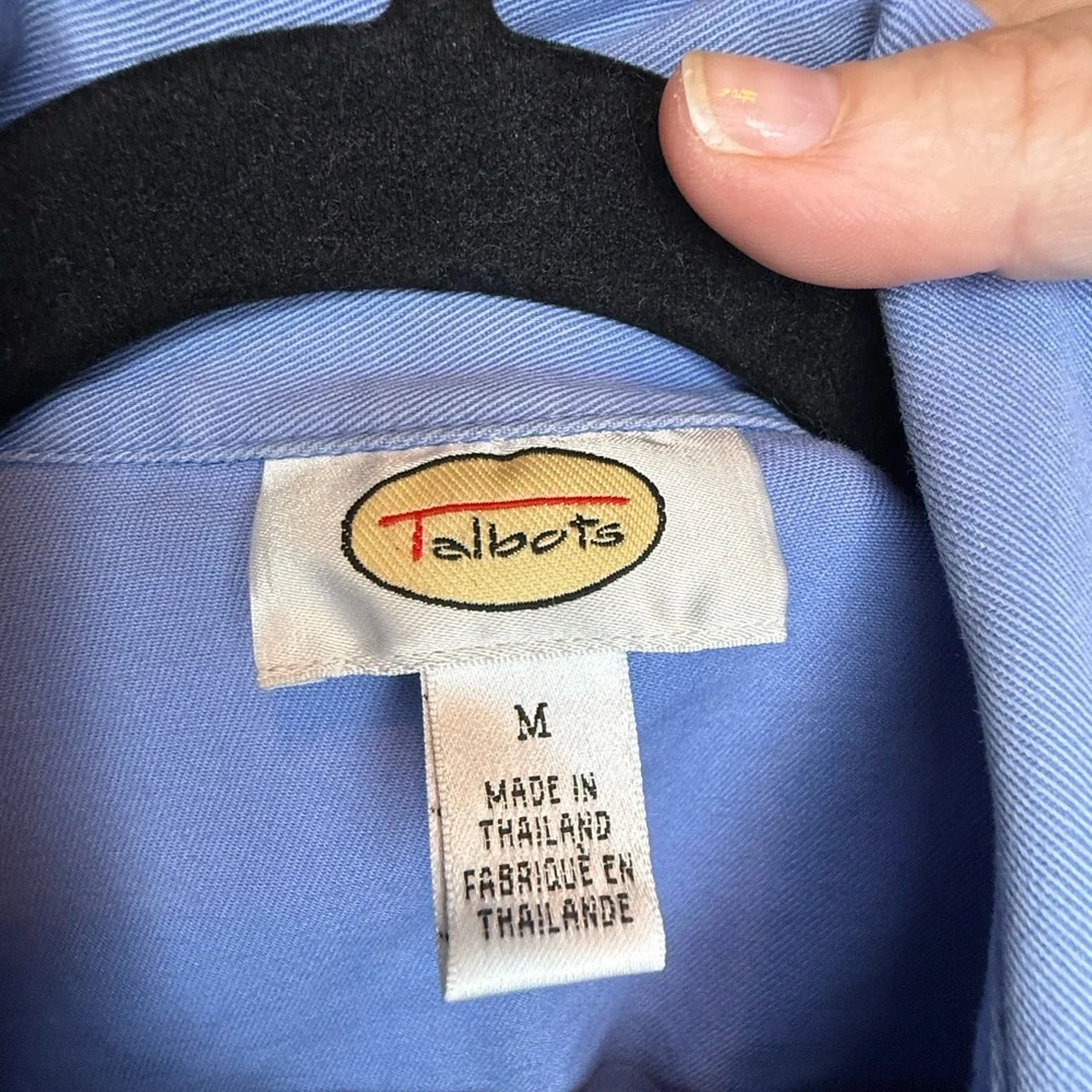 Talbots Periwinkle Blue Jacket - M - Picture 3 of 5